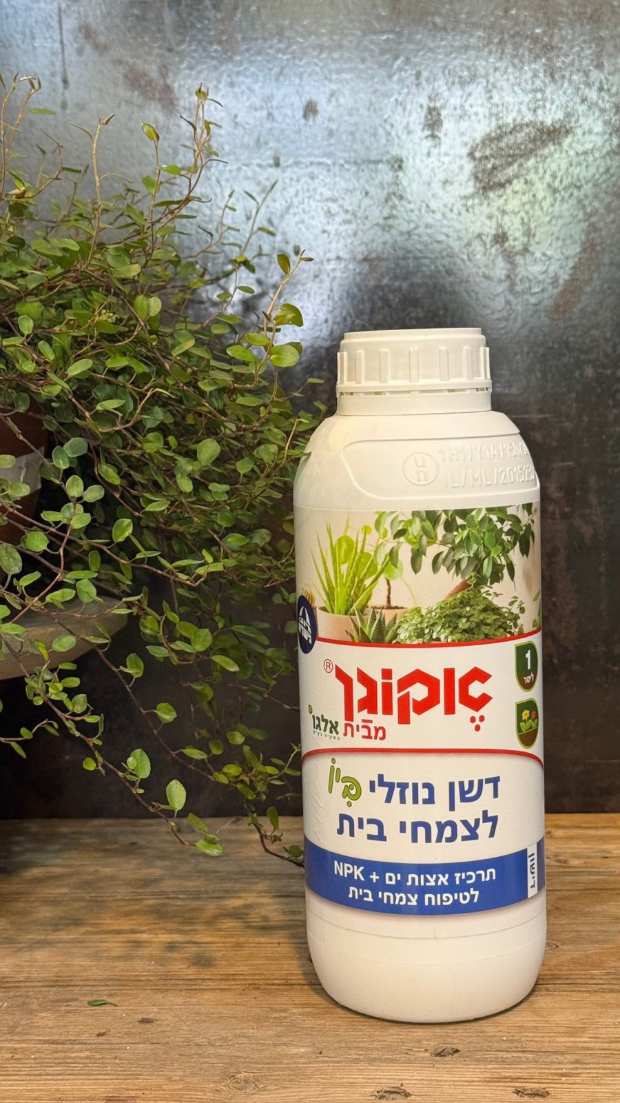 דשן לצמחי בית 1 ליטר
